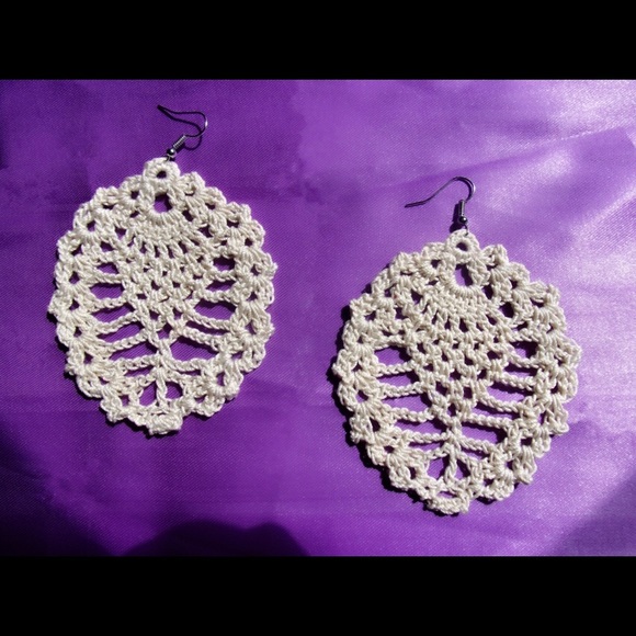 Unique Bridal Earrings - Picture 2 of 2